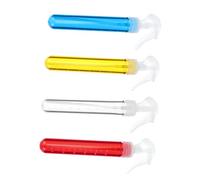 Mikinona 4pièces Flacons Pulvérisateurs Vides De Voyage Pour Lotion Avec Design Simple Et Transparent Lot De Bouteilles De Stockage