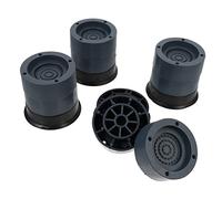 Mikinona 4pièces Lot De Patins Antivibrations Pour Machine à Laver Et Meubles Coussinets Anti-dérapants Et Amortisseurs De Chocs Protection Sol Et Du Bruit