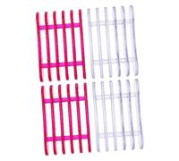 Mikinona 4pièces Support De Rangement Pour Outils De Manucure Plastique Organisateur De Pinceaux Et à Support Non Glissant Pour Décoration