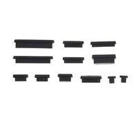 Mikinona 5 Ensembles Anti-Dust Plugs for Laptop Ports Compatible with Macbook Air Retina Series Protective Cover to Keep USB and Computer Interfaces Clean