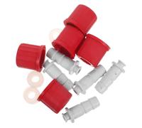 Mikinona 5 Pièces Bouchons de Flacon à Vis Étanches pour Réactifs de Laboratoire Compatible Multi Bouteilles et Fiable