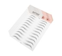 Mikinona 5 pièces Eyebrow Stickers Peel Off For Natural Realistic Look Easy Application And Durable Brow Enhancement For Women