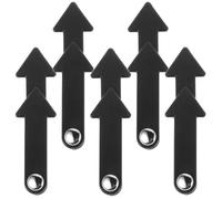 Mikinona 5 pièces Pointeurs Horloge Plastique Set Aiguilles Horloge Enseignement DIY Accessoires Éducatifs Garçon Fille Résistants Usure