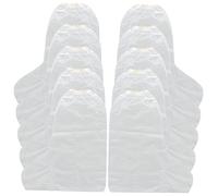 Mikinona 50 Pièces Couverture Jetable De Film De Pied Lotion Hydratante Chaussettes De Pédicure Couvre-pieds Housse De Trempage Des Pieds Couvre-chaussures Transparent Matériau Cpe Épaissi