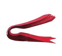 Mikinona 50 Pièces Nœuds Rubans Décoratifs pour Rouge Vif Décorations Mariage et Ornements à Tirer pour Boîte Cadeau et Table de Noël