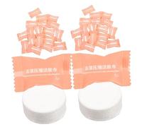 Mikinona 50pièces Serviettes Compressées Lingettes Multifonctions Serviettes De Voyage Pratiques Pour Soins Visage Et Activités Extérieures