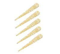 Mikinona 5pièces Coffret De Griffes Métalliques Pour Doigts Accessoires De Costume Pour Cosplay Soirées Et Halloween Design Creux Et Élégant Facile à Porter Accessoires Parfaits Pour