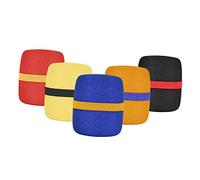 Mikinona 5pièces Couvercles De Microphone Mousse Protection Le Vent Saleté Accessoires Microphone Colorés Et Écologiques