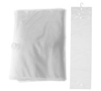 Mikinona 5pièces Sacs De Perruque Transparents Pvc Avec Crochet Pour Extensions De Cheveux Sacs De Voyage Étanches Et Résistants à Usure Pour Rangement