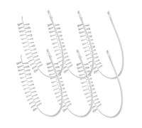 Mikinona 6 pièces Brosse de Nettoyage pour Machine à Laver Manche Long Confortable et Remplacement Pratique pour Tambour de Lave Linge Nettoyage Intérieur et Détail