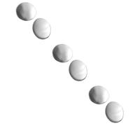 Mikinona 6 Pièces déodorant métal désodorisant desodorisant bar cuisine de polissage destructeur d'odeur de en acier inoxydable éliminateur d'odeur Silver
