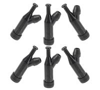 Mikinona 6 Pièces Lot de Capuchons de Bougie Allumage pour Générateur Remplacement Étanche pour Tracteur Pompe à Eau Tondeuse Accessoires Haute Performance