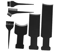 Mikinona 6pièces Kit De Capillaire Professionnel De Outils De Coloration Avec Plaques De Mèches Et Pinceaux Pour Salon Et Diy à Domicile