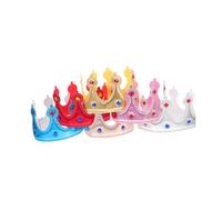 Mikinona 6pièces Lot De Couronnes Anniversaire Accessoires Décoratifs Pour Fête De Fille