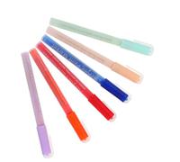 Mikinona 6pièces Set De Stylos De Peinture Pour Outils De Nail Art Avec Marqueurs Colorés Pour Décorations Manucure Accessoires Polyvalents Pour Artistes Ongulaires