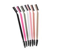 Mikinona 7 Pièces pinceau anti- séparateur de cils brosse peigne à cils pinceaux eyeliner pour les yeux Applicateur eye-liner nylon