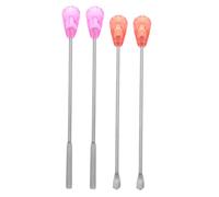 Mikinona 8 Pcs Cuillère De Couleur D'Agitation Mélangeur De Pigments Tige D'Agitation De Pigment Mélangeur D'Encre De Tatouage Gadgets De Maquillage Tige D'Agitation Pour Réutilisable