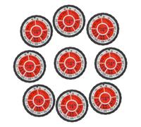 Mikinona 8 Pièces Boutons de Minuterie Four et Micro-ondes Compatible avec Marque Populaire Commande Facile Installation Rapide Matériaux Robustes Accessoires de Remplacement Polyvalents