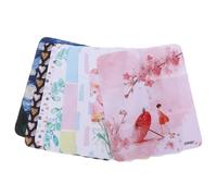 Mikinona 8 pièces Microfibre Glasses Wiping Cloths Set Lens Cleaning Cloths For Eyewear And Screens Reusable And Lint