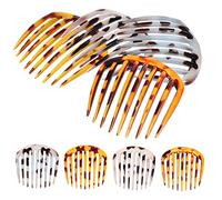 Mikinona 8 Pièces peignes latéraux pour femmes cheveux fins et fins peigne à cheveux petits peignes à cheveux pour femmes hair charms hair toppers Décorer barrettes pour cheveux épais dense