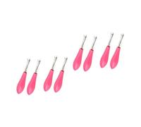 Mikinona 8 Pièces Pour Brosse Peigne Pour Peigne à Cheveux Outil De Nettoyage De Brosse Outil De Nettoyage De Peigne Mini-peigne Guirlande Pour Les Cheveux Peignes