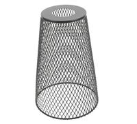 Mikinona Abat-jour Métal Ajouré pour Suspension Cache Fil Lustre Fil de Abat-jour Plafond Style Rétro pour Salon Cuisine Couloir Bar Décor