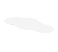 Mikinona Accessoire Paysager en Acrylique Argenté, Miroir en Forme Irrégulière avec Effet Eau Réaliste, Facile à Installer, Parfait pour de Villages de Noël en Hiver
