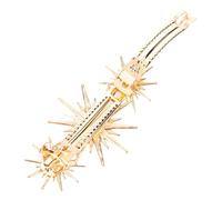 Mikinona Accessoires De Clip De Cheveux Diamond Star Pour Mariage Extraits Bal De Briller Pince à Cheveux Fleurie Fille Pince à Cheveux Décorative En Forme De Agrafe Strass Doré