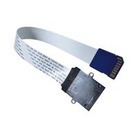 Mikinona Adaptateur de Carte Mémoire Flexible Rallonge pour Systèmes GPS Imprimantes et TV Connecteur Durable
