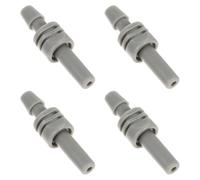 Mikinona Adaptateurs de Brassard pour Tensiomètre Électronique 4 Pièces Connecteurs de Sangle ABS Sûrs Accessoires Compatibles pour Fournitures Médicales Couleur Couleur Aléatoire