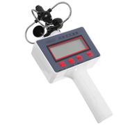 Mikinona Anémomètre Portable Compact avec Écran LCD Clair Mesure Précise Vitesse Du Vent pour Agriculture Foresterie et Enseignement Extérieur