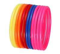 Mikinona Anneau de Lancer de Cibles 8cm, Lot de 32 en Plastique
