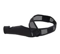 Mikinona Attelles de Patte arrière pour Pattes de Chien, coudière pour Chien, néoprène et Mesh, Protection Confortable pour la récupération des Animaux domestiques, Noir, Taille S, pour