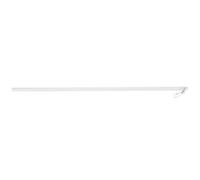 Mikinona Baguette pour Stores à Crochet en Acrylique Blanc 17 Pouces | Réglage Facile des Lames, Design Simple et Élégant, Accessoires D’installation Inclus