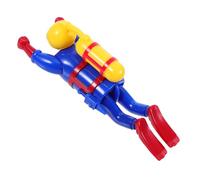 Mikinona Bain Plongeur à Remontage Manuel pour Garçon et Filles Aquatique Interactif Taille Adaptée Petites Mains de Plongée sous-Marine Bain Couleur Multicolore