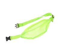 Mikinona Banane de Sport en Filet Fluorescente Verte, Petite Taille, Légère et Respirante, Banane de Voyage et Loisirs, Randonnée, Camping et Activités Nautiques, Unisexe