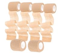 Mikinona Bandages Élastiques Auto-adhésifs 6pcs Bandes Cohésives Multifonctions 5cm x 4.5m Bandage Respirant Pour Poignets Et Genoux Fitness Rééducation Confort Athlètes