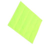 Mikinona Bande Réfléchissante Adhésive Fluorescente Jaune 5 Pièces 120x140 Mm pour Paquet à Dos, Autocollants Réfléchissants Haute Visibilité pour Vélo, Casque et Sécurité Nocturne