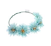Mikinona Bandeau De Tête De Guirlande Rougeoyante Créative Luo Party Headwear Coiffe Rougeoyante