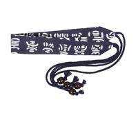 Mikinona Bandeau de Tête Hanfu Coton et Lin pour Hommes et Femmes Accessoire de Costume Traditionnel Chinois Bandeau Absorbant Design Unique pour Cosplay Occasions Spéciales