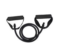 Mikinona Bandes de Résistance Élastiques avec Poignées et Porte Tubes Dexercice Latex Naturel Noir pour Fitness Yoga Étirements et Renforcement Musculaire