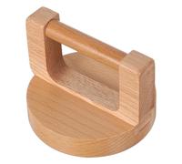 Mikinona Baren d'impression en Bois Verni avec Poignée Ronde Ergonomique, Outil de Transfert d'encre pour Linogravure et Pochoir, Brunissoir Manuel Polyvalent pour Scrapbooking et Loisirs