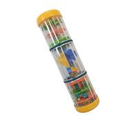 Mikinona Bâton de Pluie Rotatif en Abs pour Garçon et Filles, Instrument Musical Pédagogique Créatif, Sonore Imitation Gouttes de Pluie, Éducatif Sensoriel pour Éveil Bébé et Jeu