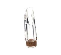 Mikinona Bec Clarinette Transparent Plastique Abs Solide De Compatible Clarinette Bémol Offrant Un Métallique Contrôlé Pour Musiciens Professionnels Et Débutants