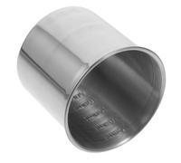 Mikinona Bécher à Mesurer Acier Inoxydable Conteneur De Stockage Multifonction Volume Pour Ingrédients Secs Et Pratique Pour Cuisine Pique- Style Aléatoire