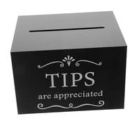 Mikinona Boîte à Pourboires en Acrylique Transparente avec Cadenas Sécurisé, Grosse Capacité, Boîte De Rangement Polyvalente pour Restaurant, Bar Et Collecte De Dons