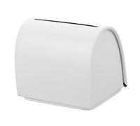 Mikinona Boîte De Fer à Lame De Rasoir Cas D'élimination Des Rasoirs Recyclage De L'étain Lames De Rasoir Toilettage Pour Hommes Couvertures De Rasoir Alimentation Rasoir Blanche Fer Forgé