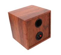 Mikinona Boîtier Haut-Parleur Voiture Robuste Bois pour Subwoofer Vibration et Accessoire Audio Auto pour Conduite Confortable