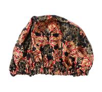 Mikinona Bonnet De Nuit Double Couche En Satin Pour Femme Réglable Protège Les Cheveux Empêche Le Bain Et La