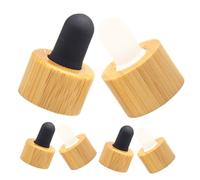 Mikinona Bouchon Compte-Gouttes pour Huile Essentielle 6Pcs Compatible Bouteille 10Ml Étanche Pratique DIY